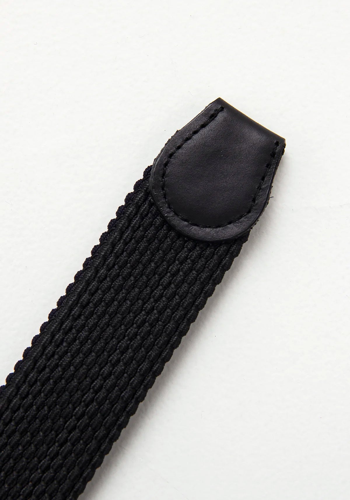 Cinturón Reversible Elástico Negro - Azul Oscuro